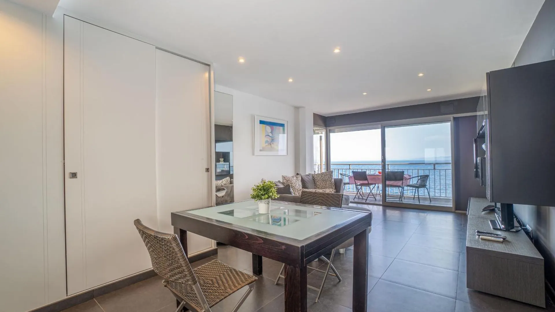 416-Apartamento Con Vistas Mar Y Piscina Roses 0*,